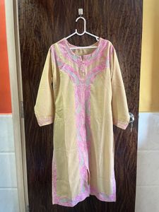 34 Bust Embroidered Kurta For Women