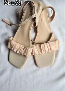 Imported Pink Blush Flats, Size 39