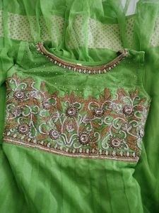 Pista Green Long One Piece