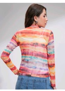 Tokyo Talkies  Printed Multicolour Women Top