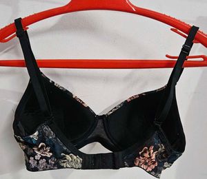 Floral Print Bra