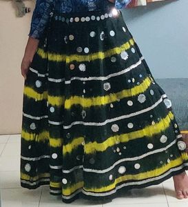 Cotton Skirt Navratri Skirts Lehenga Chaniya
