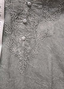 Kurta Grey Denim Looks