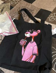 -&#34;Every Day Black Tote Bag&#34;- (AESTHETIC PRINT)