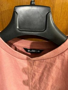 ZUDIO WOMEN PEACH KNOT TOP SIZE XS