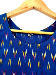 Cotton Kurti Blue