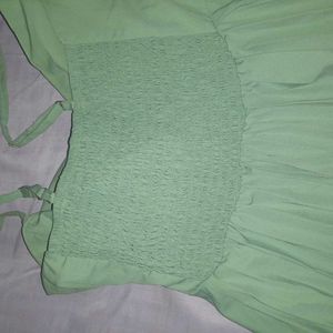 Sleeveless Dress Seagreen