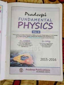 Pradeep Fundamental Physics Book Volume 2