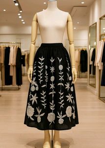 Floral Embroidered Lenga With Third Work