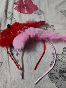 Fluffy Flower Headbands