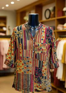 🇳🇿💫🔥 Zola Brand Colorful Patchwork Shirt