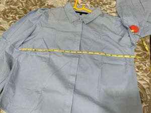 Vero Moda Blue Long Sleeve Shirt