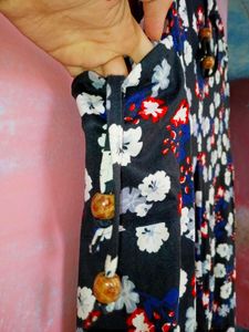 Floral Print Casual Pants