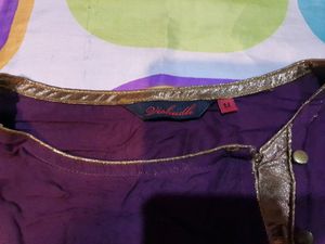 purple kurta