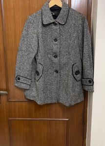 Pikaso Tweed Imported Short Coat/Blazer
