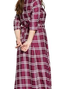 4XL Georgette Knee-Length Dress