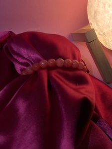 Real Crystal  Aventurine Beaded Bracelet