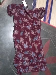 Floral Print Fit &amp; Flare Dress