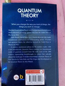 Quantum Theory by Planck &amp; Bohr