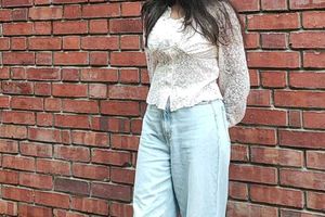 Off White Stylish Top