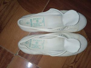 White Canvas Shoes