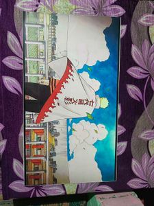 Naruto Hokage Anime Poster | Free Delivery