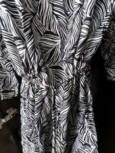Leaf Print Dress