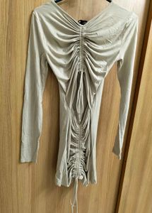 ✨Forever 21 Ruched Cut-Out Bodycon Dress✨