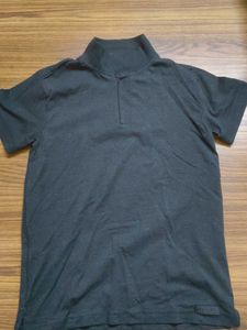 Dark Grey Polo T-Shirt