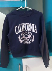 Navy California Graphic Sweatshirt