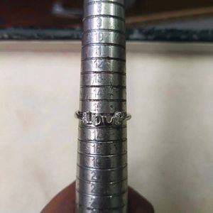 925 Pure Sterling Silver Love Ring