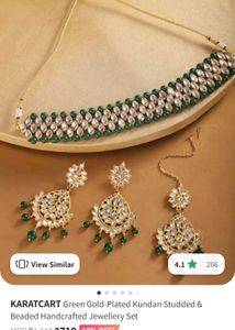 Green Necklace Set