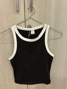 H&amp;m Black Tank Top