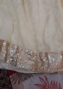 Net Sharara With Satin Lining