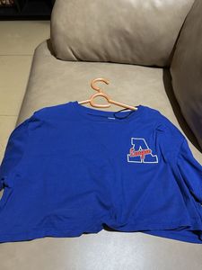 Blue 'A League' Tee