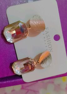 Korean Style Silver Plated Earrings