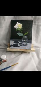 Rose canvas painting combo