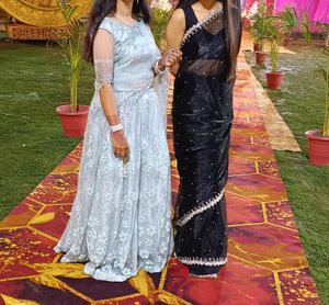 Very Light Blue Lehenga