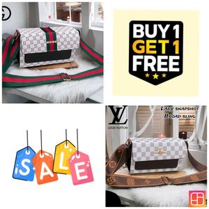 GUCCI &amp; LV BOX TYPE SLING BAG COMBO