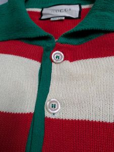 Gucci Striped Knit Sweater