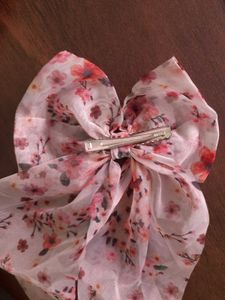 Pinteresty Floral Bowknot Hairpin