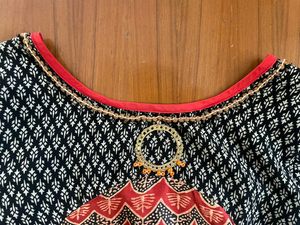 Elegant Black Ethnic Gown