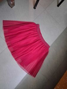 Cute Pink Tulle Skirt