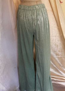 Metallic Stripped Pants