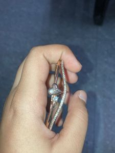 Heart Bangle Bracelet