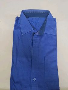 Raymond Men's Formal Shirt, Blue