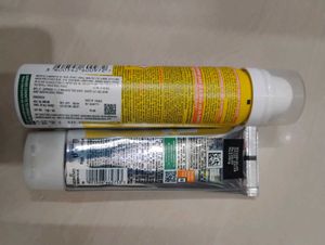 Garnier Sunscreen &amp; Cleanser combo