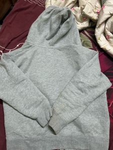 GAP Hoodie - Grey with Red Logo
