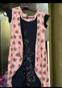 Pink &amp; Blue Kurti