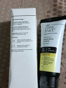 Deconstruct Sunscreen Lotion Psf55+ Pa++++